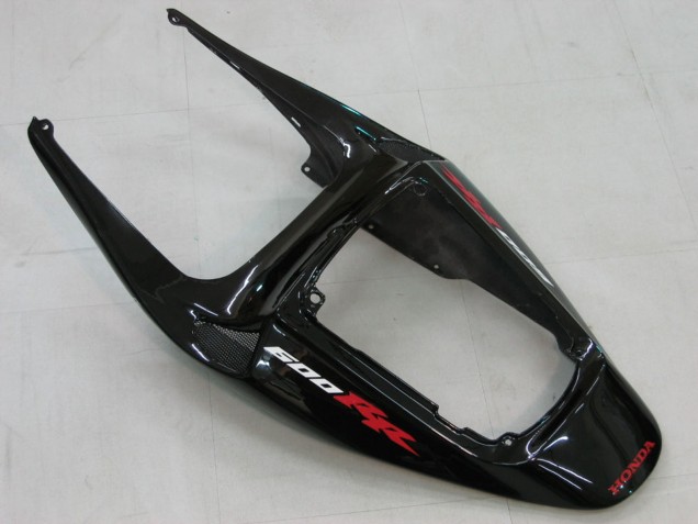 2005-2006 Honda CBR600RR Motorcycle Fairings - Glossy Black White West UK