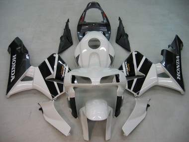 Buy 2005-2006 Honda CBR600RR Motorcycle Fairings - Black White Racing UK