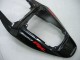 2005-2006 Honda CBR600RR Motorcycle Fairings - Glossy Black Grey Flame UK