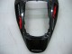 2005-2006 Honda CBR600RR Motorcycle Fairings - Glossy Black Grey Flame UK
