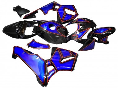 Buy 2005-2006 Honda CBR600RR Motorcycle Fairings - Blue Black with Red Line UK