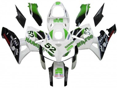 Buy 2005-2006 Honda CBR600RR Motorcycle Fairings - Green White Black hannspree 52 UK