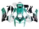 2005-2006 Honda CBR600RR Motorcycle Fairings - Light Green White Glossy Black Joe Rocket UK