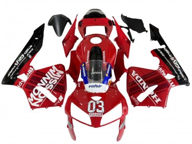 Buy 2005-2006 Honda CBR600RR Motorcycle Fairings - Red Black Valsir 03 UK
