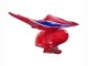 2005-2006 Honda CBR600RR Motorcycle Fairings - Red Blue Black UK
