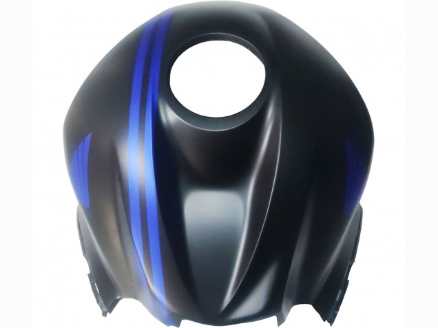 2007-2008 Honda CBR600RR Motorcycle Fairings - Matte Black Blue Repsol UK