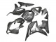 2007-2008 Honda CBR600RR Motorcycle Fairings - Black Forged Carbon Fiber UK