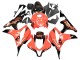 2007-2008 Honda CBR600RR Motorcycle Fairings - Orange Glossy Black Repsol UK