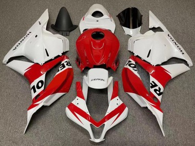 Buy 2007-2008 Honda CBR600RR Motorcycle Fairings - White Red Repsol UK
