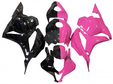 Buy 2009-2012 Honda CBR600RR Motorcycle Fairings - Pink Glossy Black Split UK