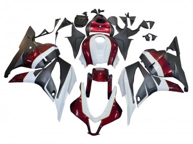 Buy 2009-2012 Honda CBR600RR Motorcycle Fairings - White Red Matte Black UK