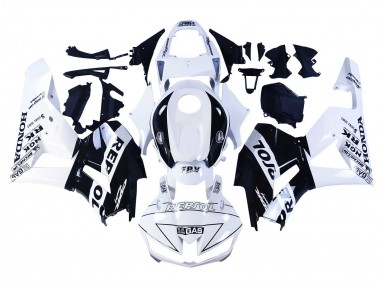 Buy 2013-2023 Honda CBR600RR Motorcycle Fairings - White Glossy Black Repsol UK