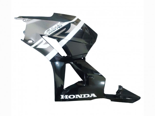 2013-2026 Honda CBR600RR Motorcycle Fairings - Silver Glossy Black UK