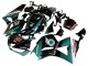 2013-2026 Honda CBR600RR Motorcycle Fairing - Teal Blue Glossy Black Petronas 20 UK