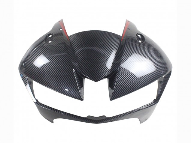 2013-2023 Honda CBR600RR Motorcycle Fairings - Black Carbon Fiber Red UK