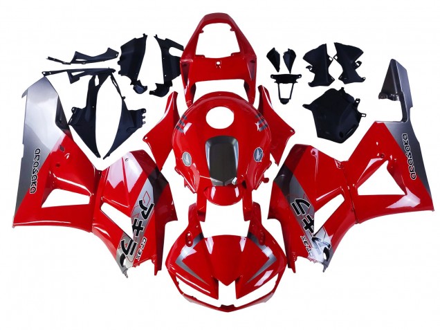 2013-2026 Honda CBR600RR Motorcycle Fairings - Silver Red UK