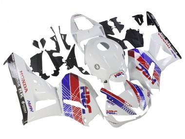 Buy 2013-2023 Honda CBR600RR Motorcycle Fairing - White Red Blue HRC UK