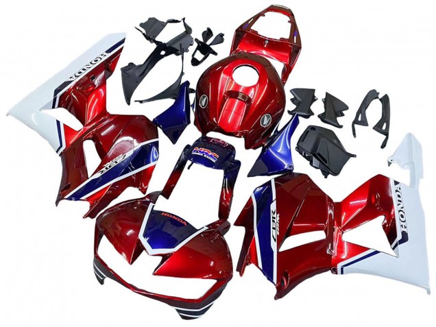 2013-2026 Honda CBR600RR Motorcycle Fairings - White Red Blue HRC UK