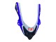 2004-2005 Kawasaki ZX10R Motorcycle Fairings - Glossy Blue White Fiat Motul UK