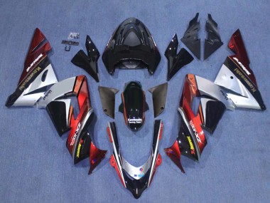 Buy 2004-2005 Kawasaki ZX10R Motorcycle Fairings - White Black Fluorescent Yellow Ninja UK