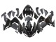 2006-2007 Kawasaki ZX10R Motorcycle Fairings - Matte Black Glossy Black UK