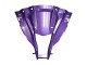 2011-2015 Kawasaki ZX10R Motorcycle Fairing - Purple Matte Black UK