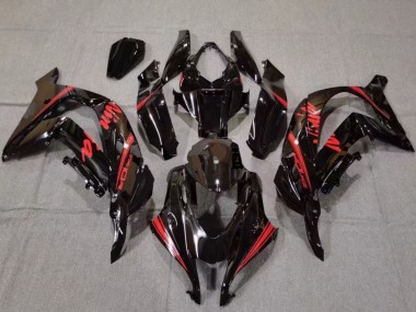 Buy 2016-2020 Kawasaki ZX10R Motorcycle Fairings - Glossy Black Red UK