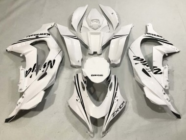 Buy 2016-2020 Kawasaki ZX10R Motorcycle Fairings - White Black UK