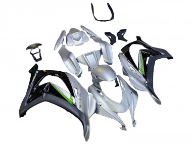 Buy 2016-2020 Kawasaki ZX10R Motorcycle Fairing - Silver Green Black UK