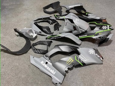 Buy 2021-2026 Kawasaki ZX10R Motorcycle Fairings - Grey Matte Black Green White Elf Snow Monster UK