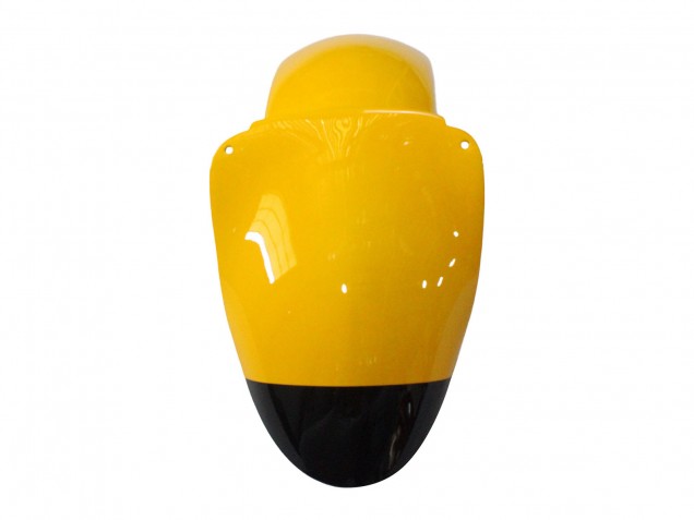 1998-1999 Kawasaki ZX6R Motorcycle Fairings - Yellow Black Monster Elf Bridgestone UK
