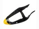1998-1999 Kawasaki ZX6R Motorcycle Fairings - Yellow Black Monster Elf Bridgestone UK