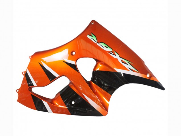 2000-2002 Kawasaki ZX6R Motorcycle Fairings - Orange Black UK