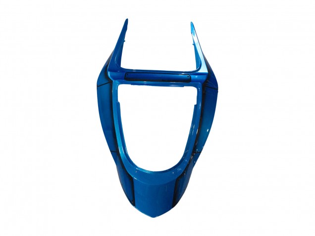 2003-2004 Kawasaki ZX6R Motorcycle Fairings - Blue White Red Shark UK