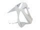 2003-2004 Kawasaki ZX6R Motorcycle Fairings - White Black Decals UK