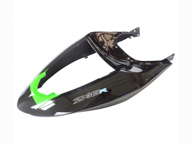 2005-2006 Kawasaki ZX6R Motorcycle Fairings - Green Red Black Elf 66 UK
