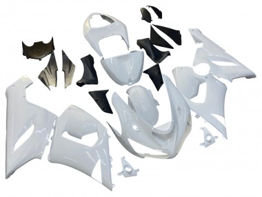 Buy 2005-2006 Kawasaki ZX6R Motorcycle Fairings - White UK