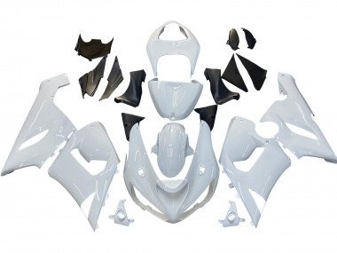Buy 2005-2006 Kawasaki ZX6R Motorcycle Fairings - White UK