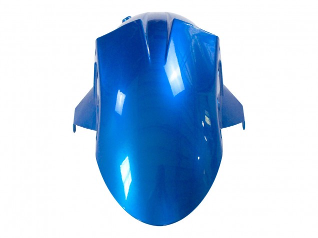 2007-2008 Kawasaki ZX6R Motorcycle Fairings - Black Blue Elf UK