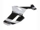 2007-2008 Kawasaki ZX6R Motorcycle Fairing - White Black UK