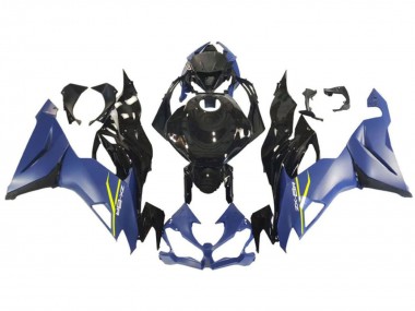 Buy 2009-2012 Kawasaki ZX6R Motorcycle Fairing - Blue Glossy Black Yellow UK