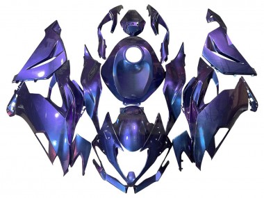 Buy 2019-2022 Kawasaki ZX6R Motorcycle Fairings - Purple Blue UK