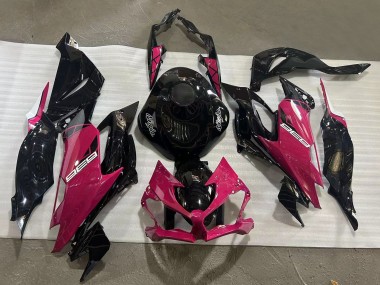 Buy 2019-2022 Kawasaki ZX6R Motorcycle Fairings - Glossy Black Pink Ninja UK