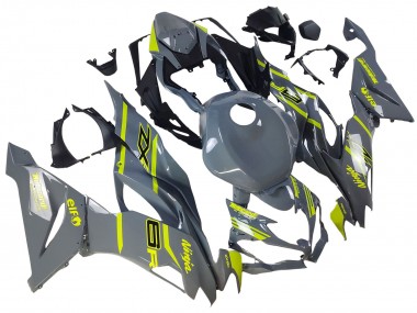 Buy 2019-2022 Kawasaki ZX6R Motorcycle Fairings - Nardo Grey Yellow UK