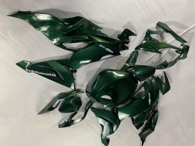 Buy 2019-2022 Kawasaki ZX6R Motorcycle Fairings - Dark Green UK