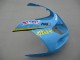 2000-2002 Suzuki GSXR1000 Motorcycle Fairings - Light Blue Yellow Black Motul Rizla UK