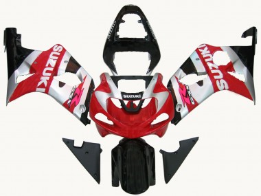 Buy 2000-2002 Suzuki GSXR1000 Motorcycle Fairings - Red Silver White Black UK