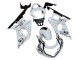 2000-2002 Suzuki GSXR1000 Motorcycle Fairings - White Black Motul Corona UK