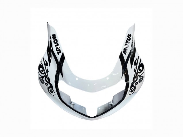 2000-2002 Suzuki GSXR1000 Motorcycle Fairings - White Black Motul Corona UK