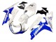 2000-2002 Suzuki GSXR1000 Motorcycle Fairings - White Blue Jordan 59 UK